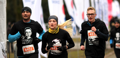 „Tropem Wilczym” – 5. edycja Biegu Pamięci Żołnierzy Wyklętych, 26 lutego 2017 (fot. Marcin Jurkiewicz/IPN)