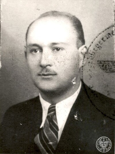 Marian Kwiatkowski „Konrad”, „Babinicz”; w czasie II wojny, podczas okupacji niemieckiej, w konspiracji niepodległościowej, najpierw w Narodowej Organizacji Wojskowej, później w Armii Krajowej. Fot. z zasobu IPN (dar prywatny Bożeny Woźniak)