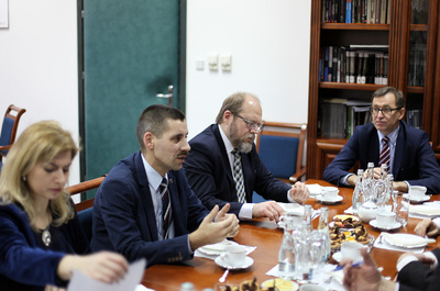 Wizyta wicepremiera Ukrainy w IPN – 28 lutego 2017 (fot. Marcin Jurkiewicz/IPN)