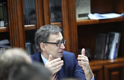 Wizyta wicepremiera Ukrainy w IPN – 28 lutego 2017 (fot. Marcin Jurkiewicz/IPN)