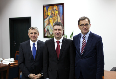 Wizyta wicepremiera Ukrainy w IPN – 28 lutego 2017 (fot. Marcin Jurkiewicz/IPN)