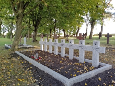 Grób po remoncie –  Fot. Sylwia Kostyra OBUWiM w Lublinie