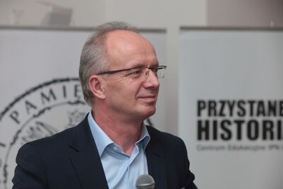 Spotkanie z wiceprezesem IPN prof. Krzystofem Szwagrzykiem w Klube gen. „Grota” – 16 marca 2017