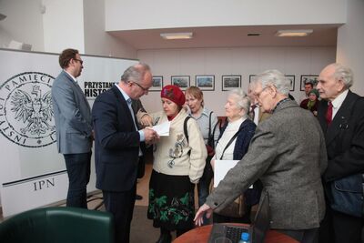 Spotkanie z wiceprezesem IPN prof. Krzystofem Szwagrzykiem w Klube gen. „Grota” – 16 marca 2017