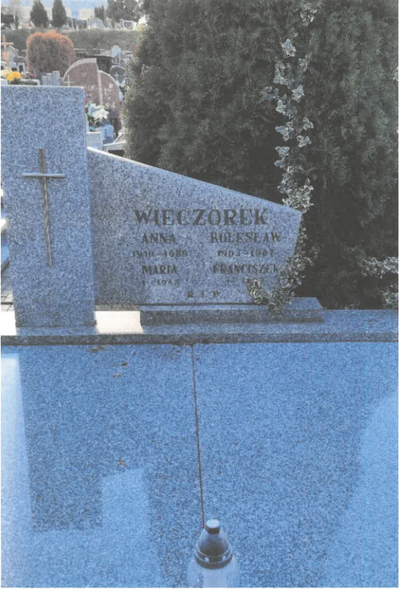 grób - śp. Bolesława Wieczorka