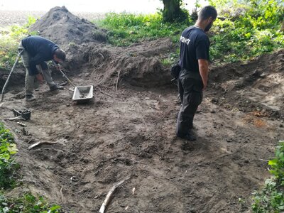 Ekshumacja żołnierzy Wojska Polskiego – Orla, 13 września 2021