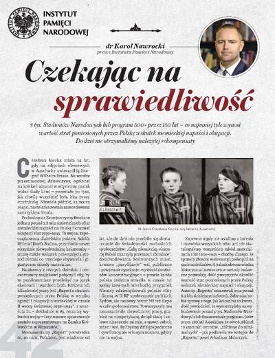 „Czekając na sprawiedliwość” – dodatek do „W Sieci Historii” nr 11-12/2022