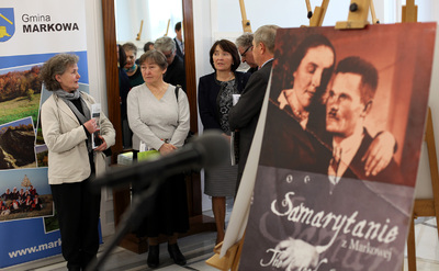 „Samarytanie z Markowej” – wystawa o rodzinie Ulmów w Sejmie – Warszawa, 23 marca 2017  (© Marcin Jurkiewicz / IPN)