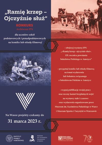 „Ramię krzep – Ojczyźnie służ” – konkurs Archiwum IPN na komiks lub etiudę filmową