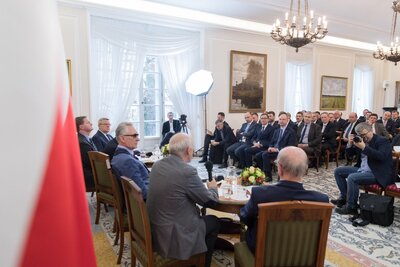 Inauguracyjna debata historyków w Belwederze, 5 listopada 2016