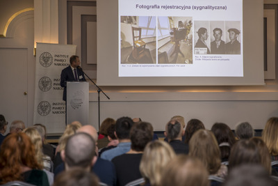 Konferencja naukowa: „Okres przydatności. Fotografia jako surowiec i narzędzie w działalności instytucji” – Warszawa, 27 października 2022. Fot. IPN