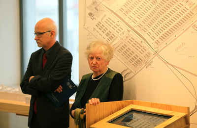 Wystawa „Auschwitz. Fabryka śmierci” – „Przystanek Historia” IPN w Warszawie, 31 marca 2017 (Fot. Marcin Jurkiewicz / IPN)