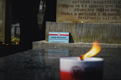 "Zapal znicz na grobie Weterana" 2022 – fot. MN/BUWiM