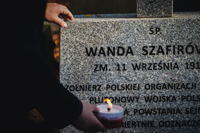 "Zapal znicz na grobie Weterana" 2022 – fot. MN/BUWiM