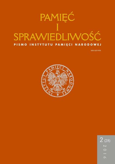 „Pamięć i Sprawiedliwość” nr 2 (28)/2016