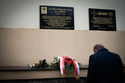 Ceremonia pogrzebowa por. Stanisława Kopika ps. „Zemsta” – fot. MN/BUWiM