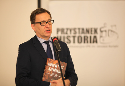 Prezes IPN dr Jarosław Szarek (Fot. Marcin Jurkiewicz / IPN)