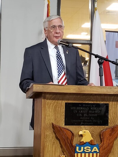 Burmistrz Athens w Alabamie, Ronnie Marks – Athens (USA), 10 listopada 2022. Fot za City of Athens, Alabama (Public Relations) na Facebooku