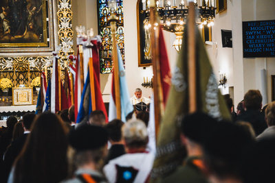 Poświęcenie pomnika upamiętniającego gen. Jana Henryka Dąbrowskiego - Fot. MN/BUWiM