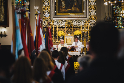 Poświęcenie pomnika upamiętniającego gen. Jana Henryka Dąbrowskiego - Fot. MN/BUWiM