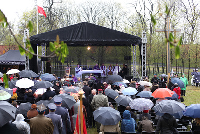 Msza św. w intencji ofiar zbrodni katyńskiej oraz ich rodzin – Warszawa, 12.04.2017 (fot. Marcin Jurkiewicz / IPN)7