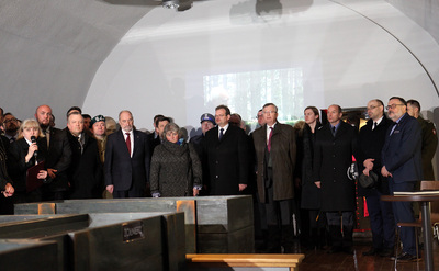 Uroczyste otwarcie wystawy dotyczącej zbrodni katyńskiej – Warszawa, 12.04.2017