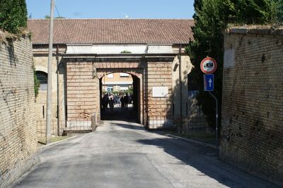 Zewnętrzna strona bramy św. Stefana. Fot. Adam Siwek 2014