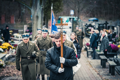 Uroczystość pogrzebowa szer. Antoniego Steciuka – fot. MN/BUWiM