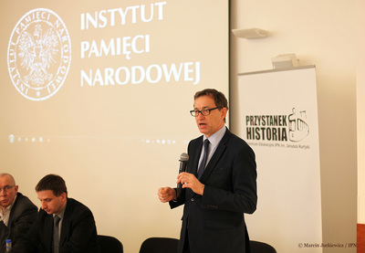 Dyskusja w 40. rocznicę powstania ROPCiO – Warszawa, 25 kwietnia 2017 (Fot. Marcin Jurkiewicz / IPN)