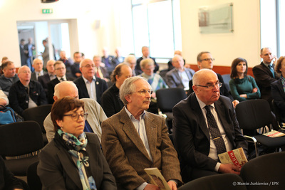 Dyskusja w 40. rocznicę powstania ROPCiO – Warszawa, 25 kwietnia 2017 (Fot. Marcin Jurkiewicz / IPN)