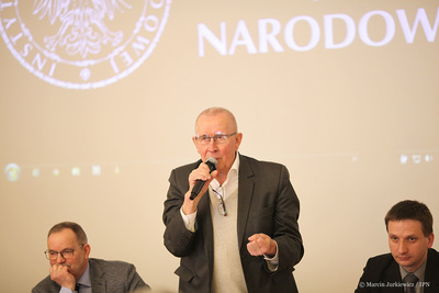 Dyskusja w 40. rocznicę powstania ROPCiO – Warszawa, 25 kwietnia 2017 (Fot. Marcin Jurkiewicz / IPN)