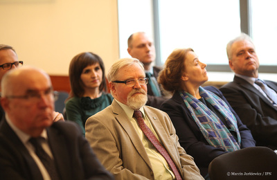 Dyskusja w 40. rocznicę powstania ROPCiO – Warszawa, 25 kwietnia 2017 (Fot. Marcin Jurkiewicz / IPN)