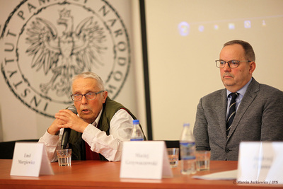 Dyskusja w 40. rocznicę powstania ROPCiO – Warszawa, 25 kwietnia 2017 (Fot. Marcin Jurkiewicz / IPN)