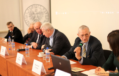 Dyskusja w 40. rocznicę powstania ROPCiO – Warszawa, 25 kwietnia 2017 (Fot. Marcin Jurkiewicz / IPN)