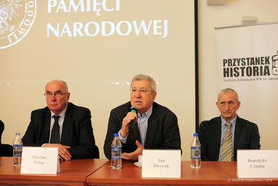 Dyskusja w 40. rocznicę powstania ROPCiO – Warszawa, 25 kwietnia 2017 (Fot. Marcin Jurkiewicz / IPN)