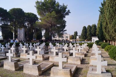 Widok ogólny cmentarza. Fot. Adam Siwek 2015