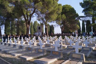 Widok ogólny cmentarza. Fot. Adam Siwek 2015