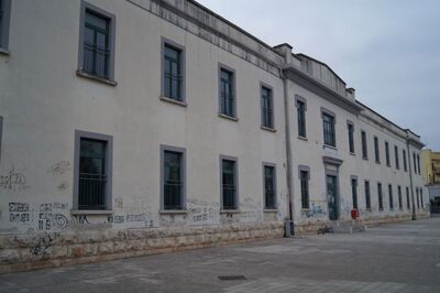 Budynek Scuola Elementare „Guglielmo Marconi” w Casamassima, siedziby polskiego 5. Szpitala Wojennego. Fot Adam Siwek 2015