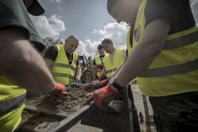 „Łączka” – maj 2017. Fot. Biuro Poszukiwań i Identyfikacji IPN