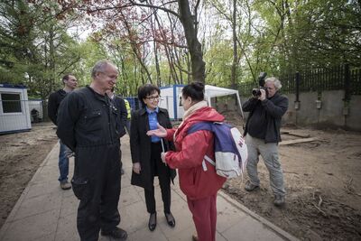 „Łączka” – 6 maja 2017. Fot. Biuro Poszukiwań i Identyfikacji IPN