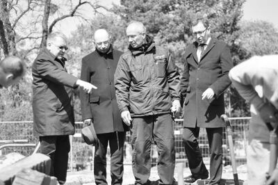 „Łączka” – 10 maja 2017. Fot. Biuro Poszukiwań i Identyfikacji IPN