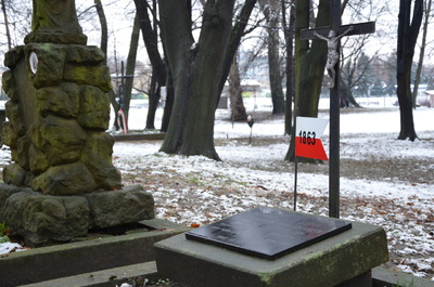 Obchody 160. rocznicy Powstania Styczniowego 1863-2023 – Stary Cmentarz w Rzeszowie. Fot. Katarzyna Gajda-Bator IPN