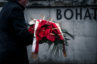 Cmentarz Wojskowy na Powązkach, kwatera uczestników powstania styczniowego - fot. Mateusz Niegowski