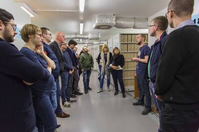 Wizyta studyjna w Archiwum IPN – 11 maja 2017. Fot. Katarzyna Adamów