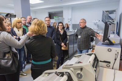 Wizyta studyjna w Archiwum IPN – 11 maja 2017. Fot. Katarzyna Adamów