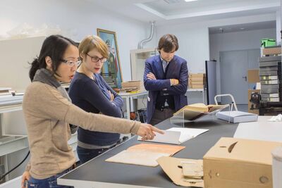 Wizyta studyjna w Archiwum IPN – 11 maja 2017. Fot. Katarzyna Adamów