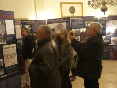 Na wystawie IPN „Polska Walcząca”. Fot. Jakub Maciejewski (IPN)