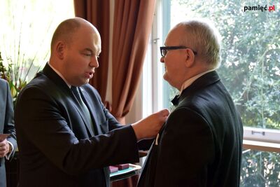 Uroczystość wręczenia Krzyży Wolności i Solidarności – Wiedeń, 8 maja 2017. Fot. Maciej Foks (IPN)