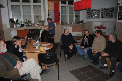 Protest głodowy w obronie nauczania historii – Kraków, marzec 2012