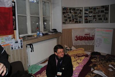 Protest głodowy w obronie nauczania historii – Kraków, marzec 2012